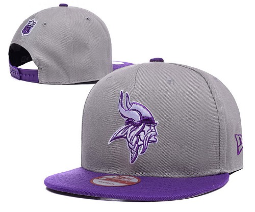 NFL Minnesota Vikings Stitched Snapback Hats 009